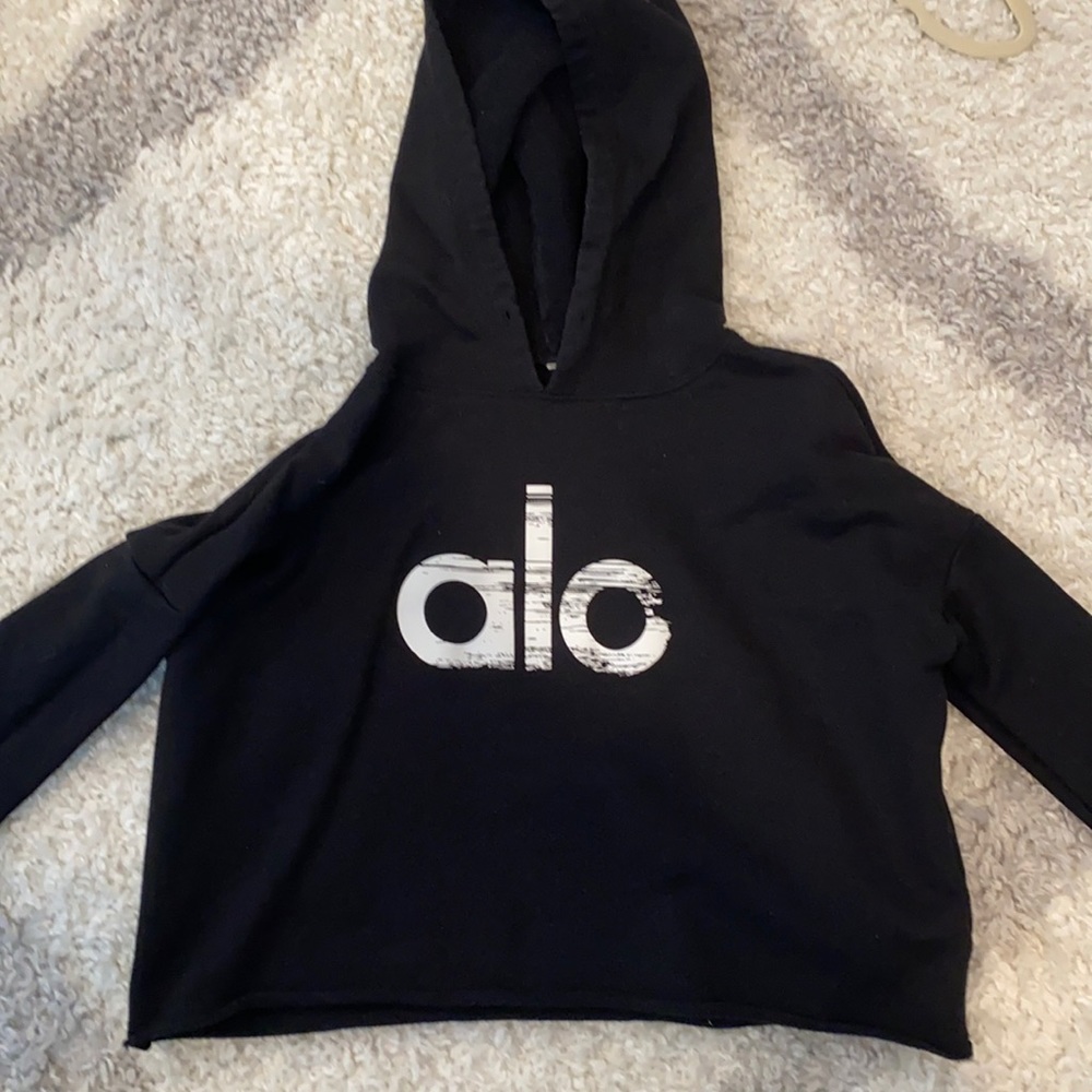 Alo cropped hoodie